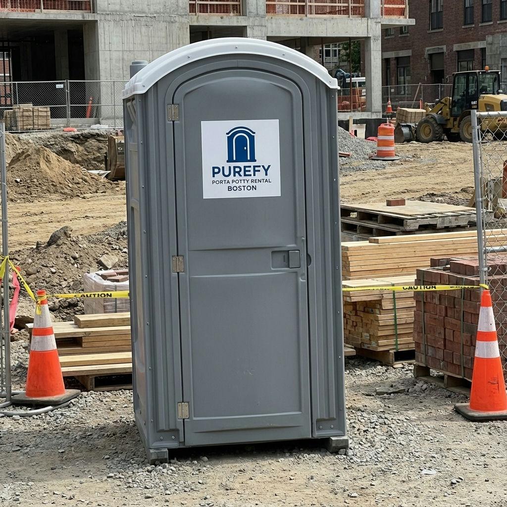 Construction Site Porta Potty Boston